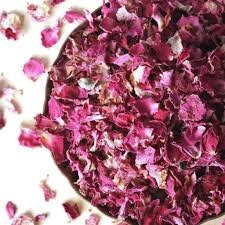 Dried Rose Buds & Petals 1lb Bulk | Organic Dried Herbs | Wholesale Dried Rose Buds Petals | Red Rose | Rose Water | Aromatherapy