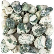 Load image into Gallery viewer, Tree Agate Tumbled Stone | Gemstone Healing | Chakra Stones |  Healing Crystals | Wicca | Witchcraft Crystals | Collectible Stones | Pagan

