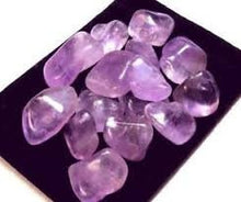 Load image into Gallery viewer, Amethyst Stone Tumbled | Crystal Collection | Wicca Energy Healing | Chakra Healing | Protection Crystal | Pagan Gemstones | Reiki Crystals
