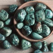 Load image into Gallery viewer, Tumbled African Turquoise | Crystal Collection | Wicca Energy Healing | Chakra Healing |House Decor Crystal |Pagan Gemstones |Wicca Supplies
