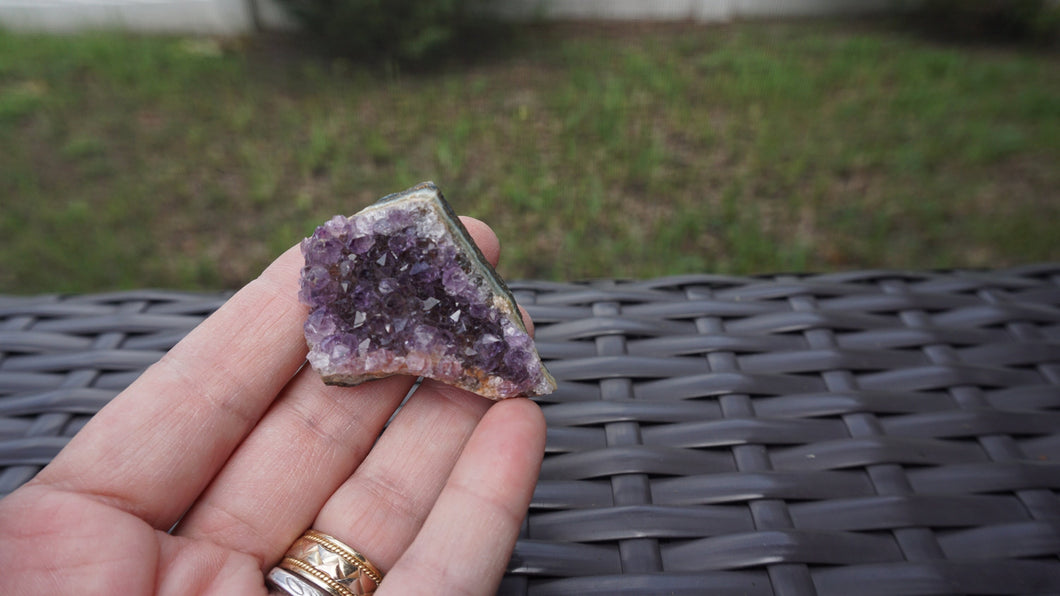 Amethyst Geode  #418 | Crystals | Deep Purple Gemstone | Chakra Stones | Wicca | Witchcraft Crystals | Collectable Stones | Metaphysical