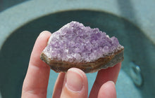 Load image into Gallery viewer, Amethyst Geode  #428 | Crystals | Deep Purple Gemstone | Chakra Stones | Wicca | Witchcraft Crystals | Collectable Stones | Metaphysical
