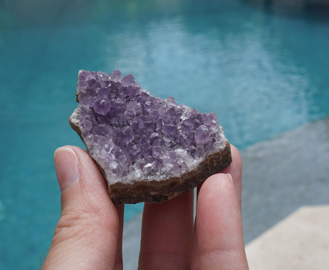 Amethyst Geode  #428 | Crystals | Deep Purple Gemstone | Chakra Stones | Wicca | Witchcraft Crystals | Collectable Stones | Metaphysical