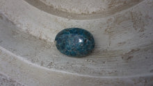 Load image into Gallery viewer, Apatite Palm Stone Lg. 456 | energy cleansing | banishing | helps with appetite | clears mind and energy | Wicca | Celtic | crystals
