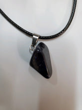 Load image into Gallery viewer, Blue Goldstone  | necklace | Chakra | Wiccan | Psychic reading | Spirituality | Protective necklace | Symbolism
