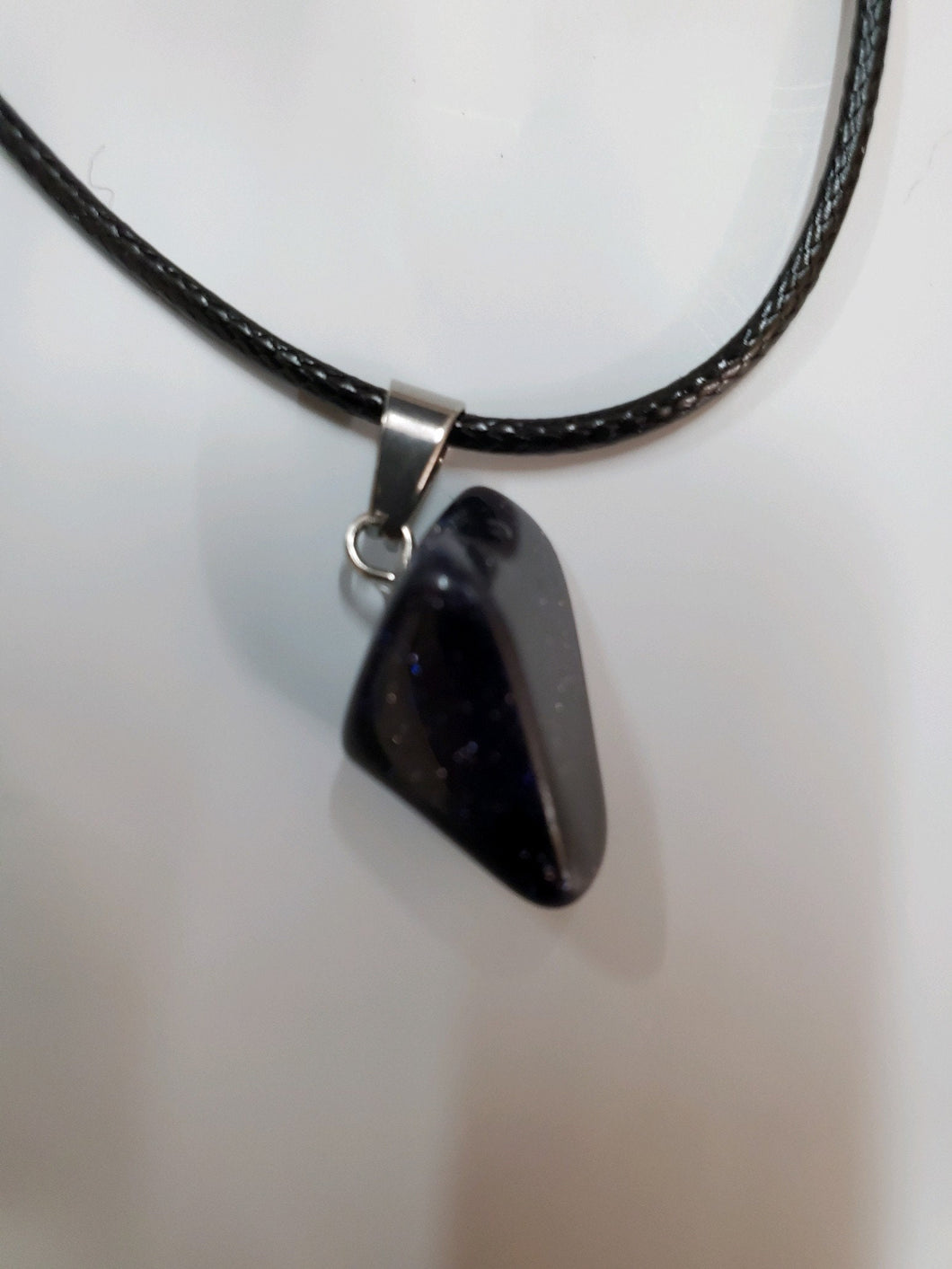 Blue Goldstone  | necklace | Chakra | Wiccan | Psychic reading | Spirituality | Protective necklace | Symbolism