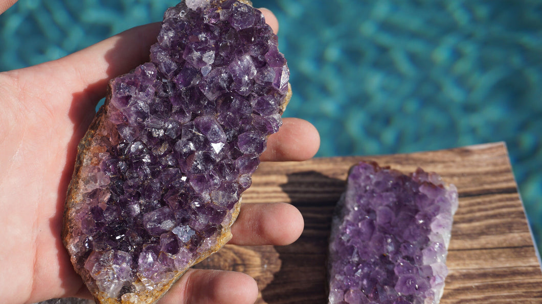 Amethyst Geode 490 | Crystals | Deep Purple Gemstone | Chakra Stones | Wicca | Witchcraft Crystals | Collectable Stones | Metaphysical
